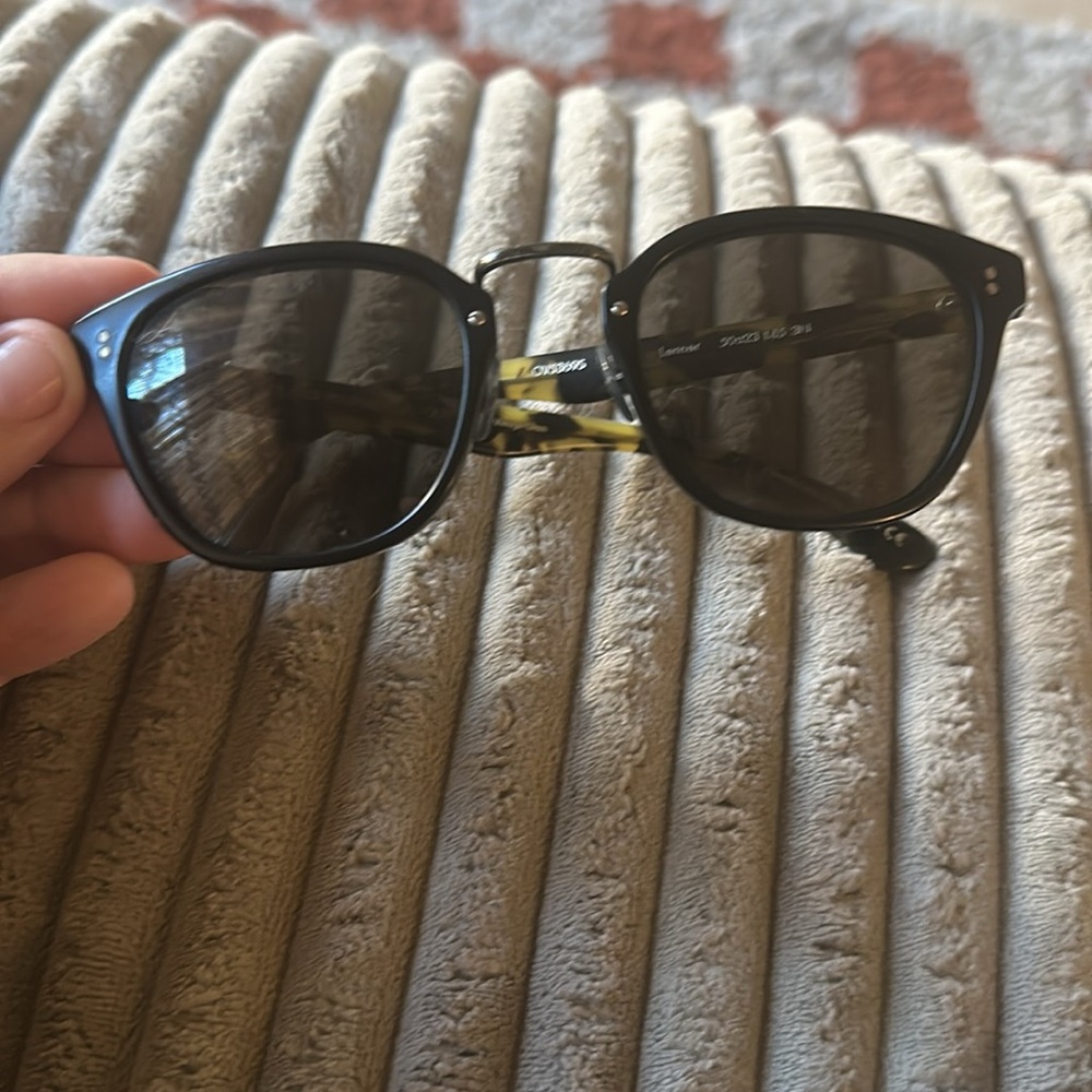 OLIVER PEOPLES LERNER Sunglasses OV5369S 1627R5 50-23 Black & Tortoise Frame